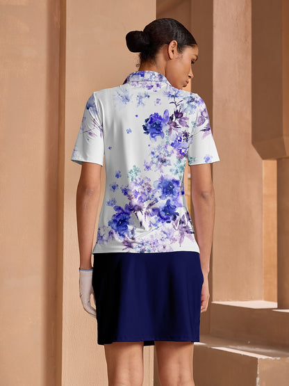 Botanical Energy Polo Top UPF50+
