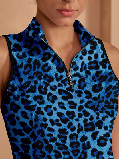 Wildlife Party Ruffle 35.5 Inch Dress For Golf Pickleball & Tennis