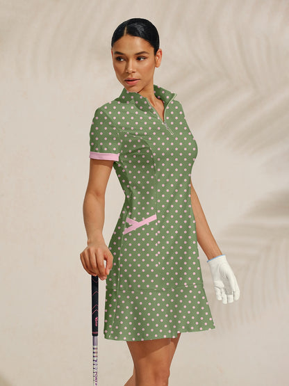 Hyper-prep Ruffle 35.5 Inch Dress For Golf Pickleball & Tennis