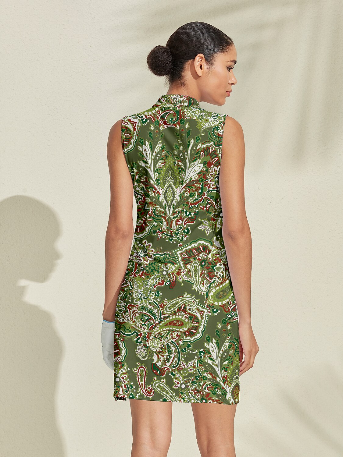 Pretty Feminine Sleeveless 36.5 Inch Dress UPF50+