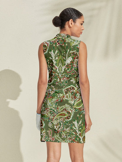 Pretty Feminine Sleeveless 36.5 Inch Dress UPF50+