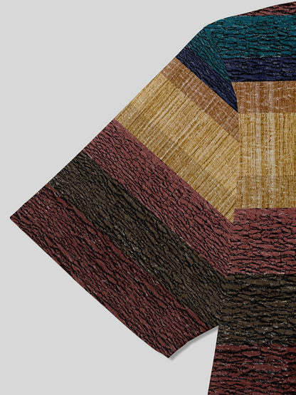 Inked Skins Polo para Hombre con Cuello Acanalado UPF50+