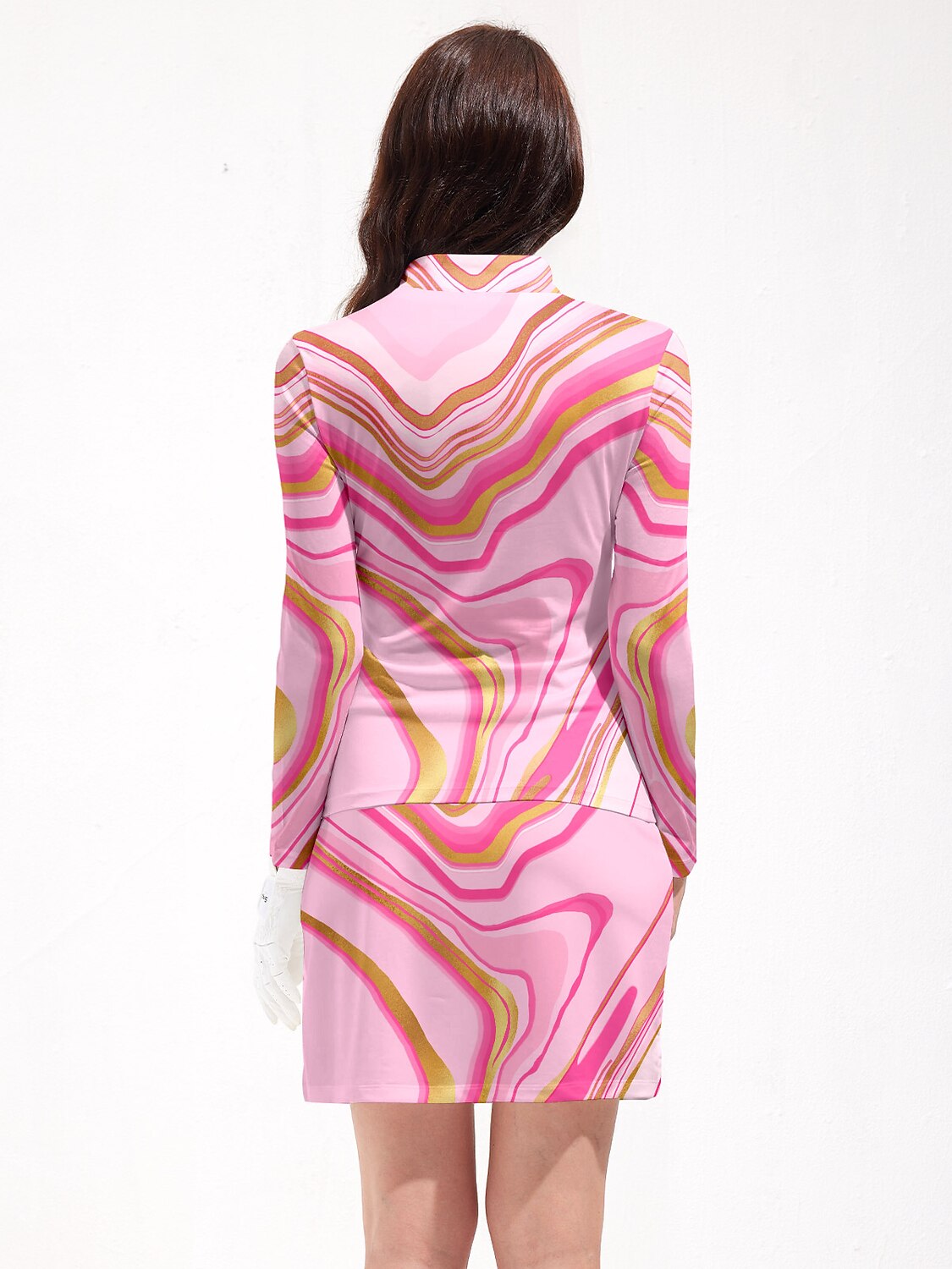 Inked Skins Silky Golf Shirt Quarterzip UPF50+