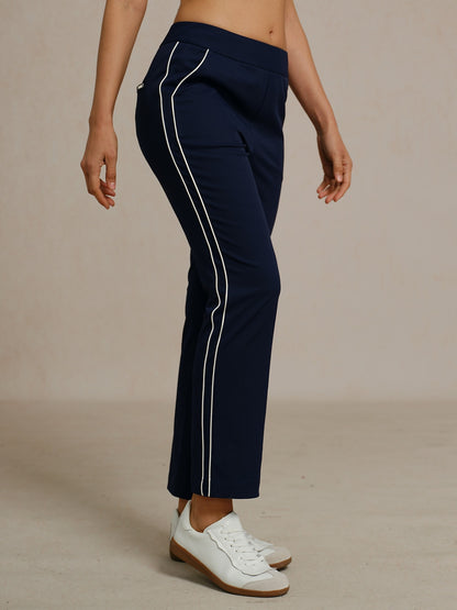 Eagle 28 Inch Performance Stretch Trimmed Ankle Pants