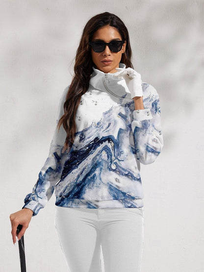 Sweatshirt Pull de Golf Femme