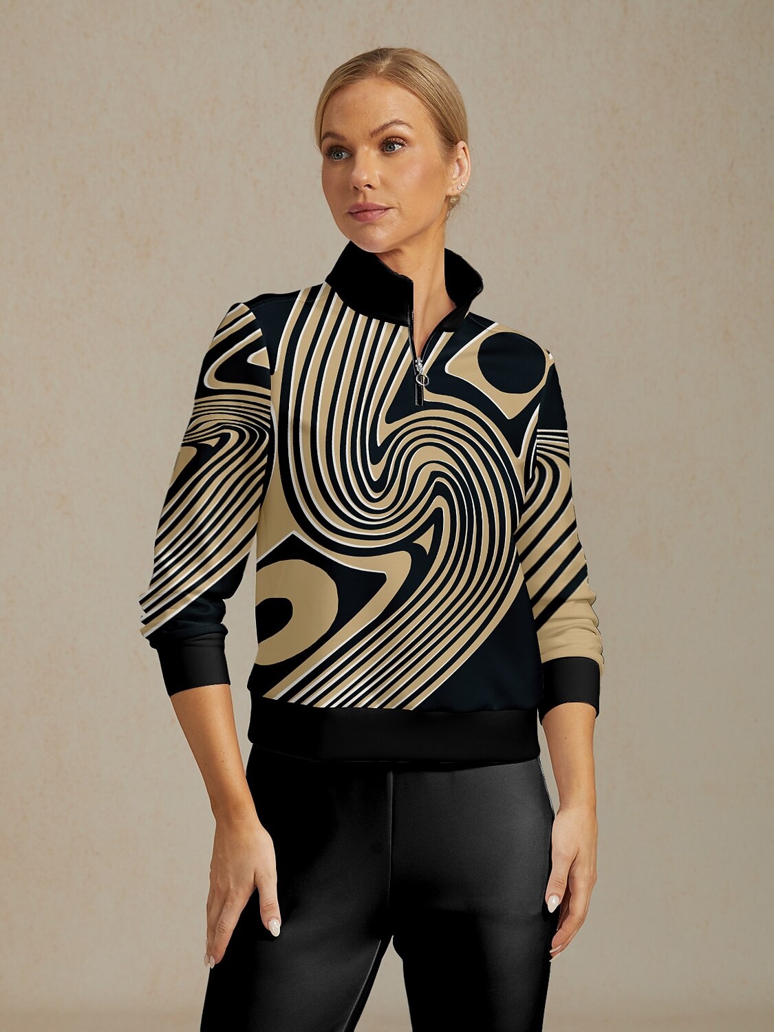 Playful Nautical Golf Sweatshirt