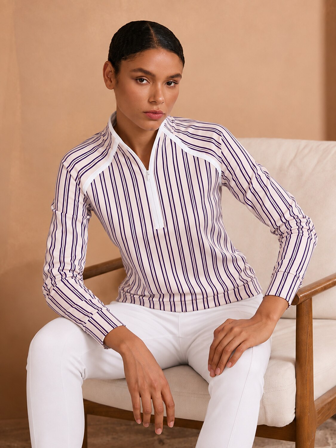 Not So Classic Long Sleeve Trimmed Sweatshirt