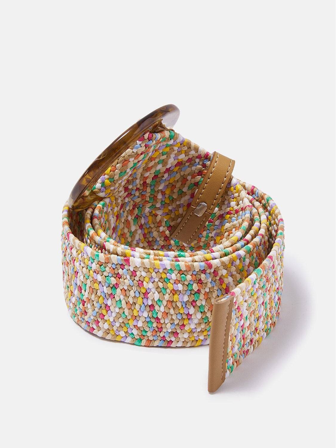 Cintura elastica intrecciata Sunlit Confetti