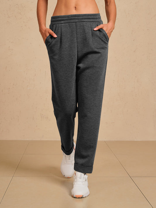 UltraSoft Stretch Hidden Drawstring Cuff Pants
