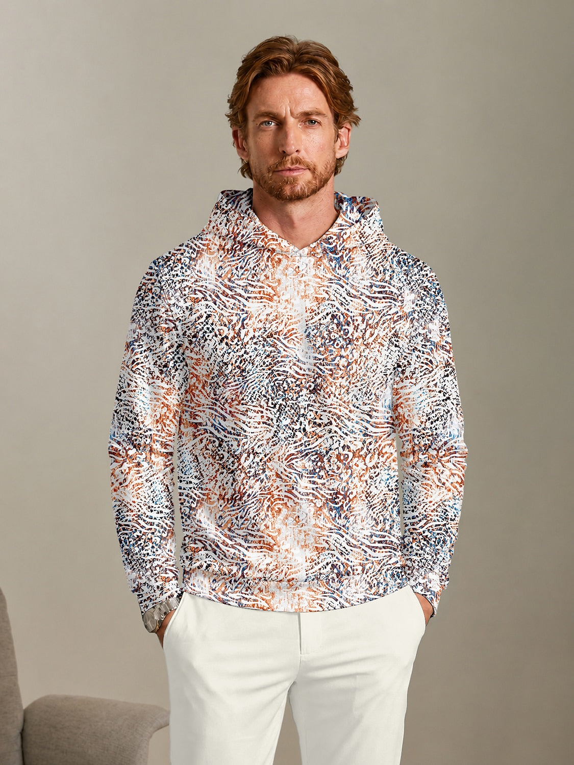 Inked Skins Herren Golf Kapuzenpullover