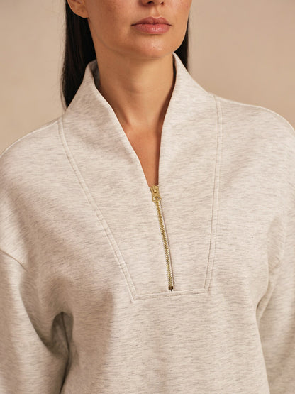UltraSoft Performance Cropped Sweatshirt