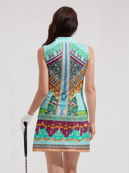 Vestido sin mangas femenino y bonito UPF50+