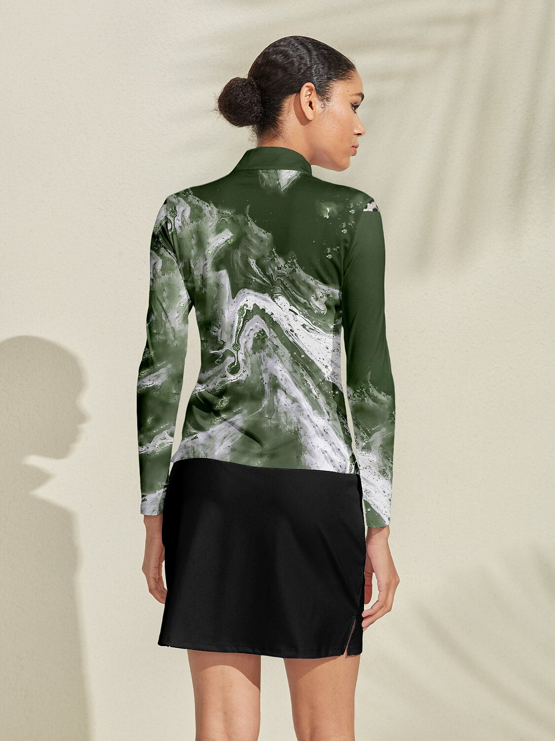 Inked Skins Golf Shirt Quarterzip UPF50+