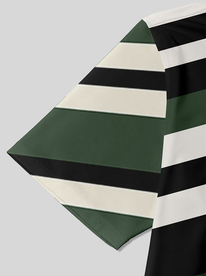 ハイパープレップ メンズ リブ襟ポロシャツ UPF50+