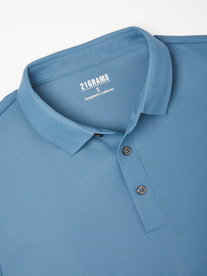 TechShed Polo de Manga Corta para Hombre UPF50+