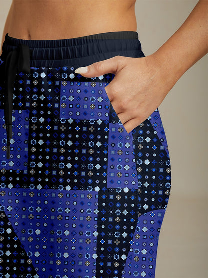 Pantalones Tobilleros con Cordón Náuticos Divertidos de 26.5 Pulgadas