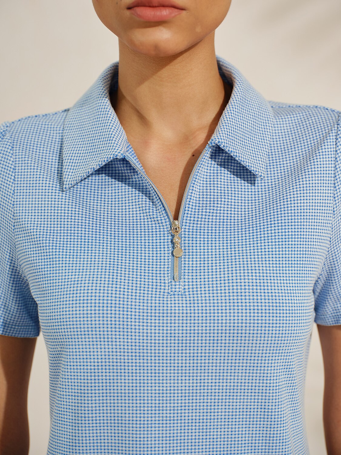 Crisp Couture Short Sleeve Golf Polo Shirt