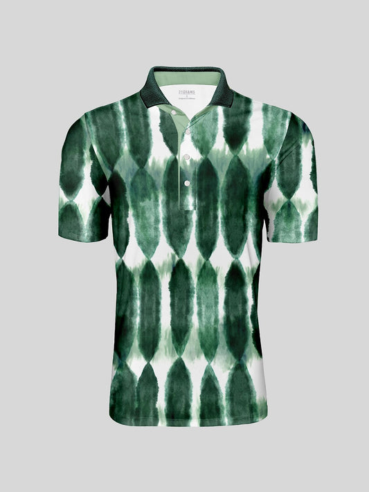 Inked Skins Heren Polo met Geribde Kraag UPF50+