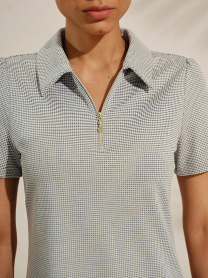 Crisp Couture Short Sleeve Golf Polo Shirt