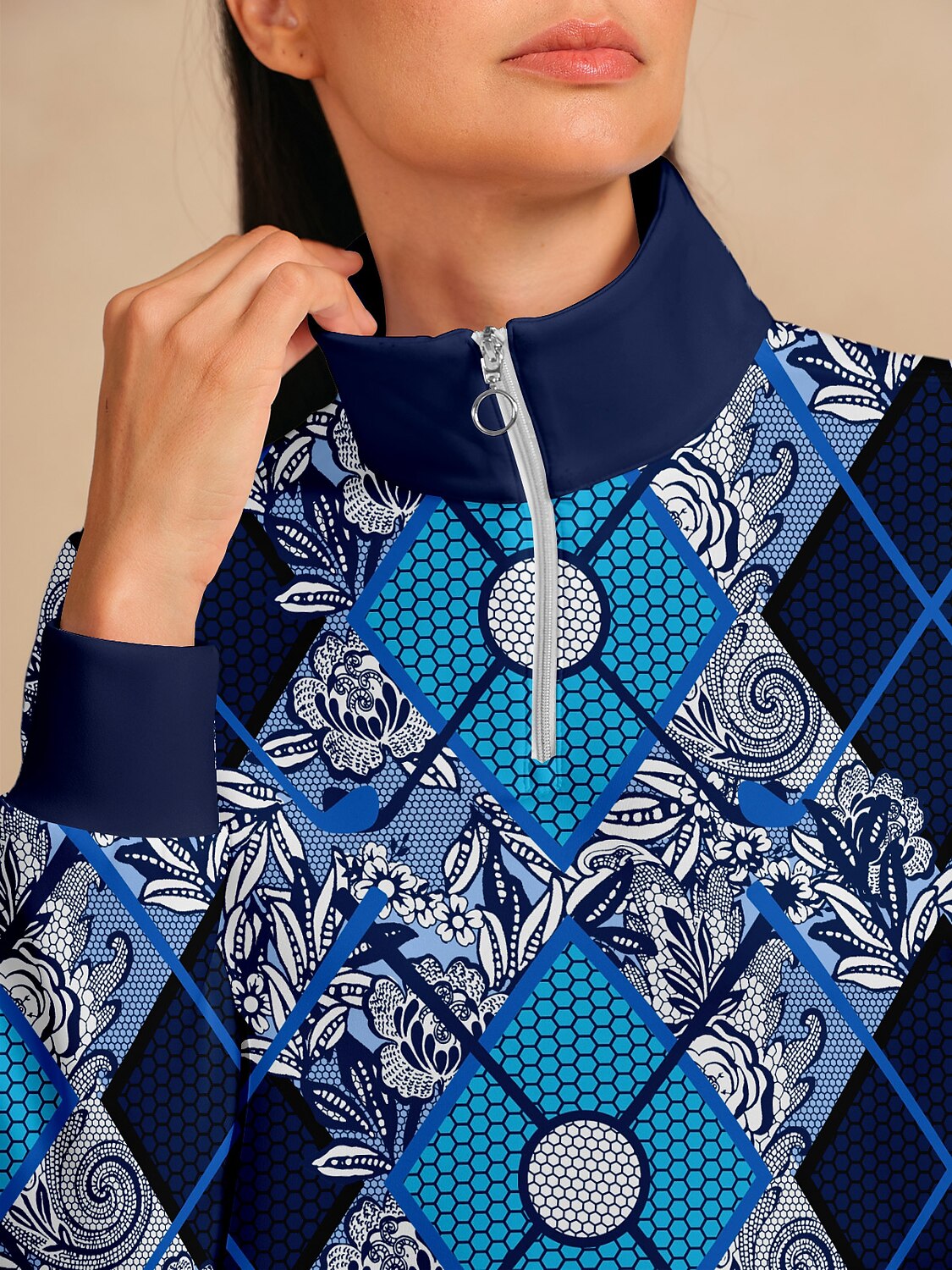 ボタニカルエナジー ゴルフスウェットシャツ