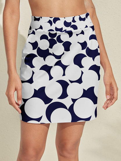 Hyper-prep Silky 19 Inch High Waist Skort UPF50+