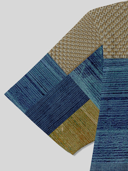 Not So Classic Men's Ribbed Collar Polo Top UPF50+