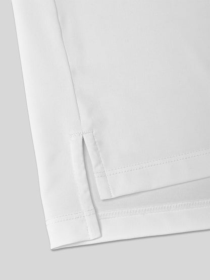 Inked Skins Men's Ribbed Collar Polo Top UPF50+