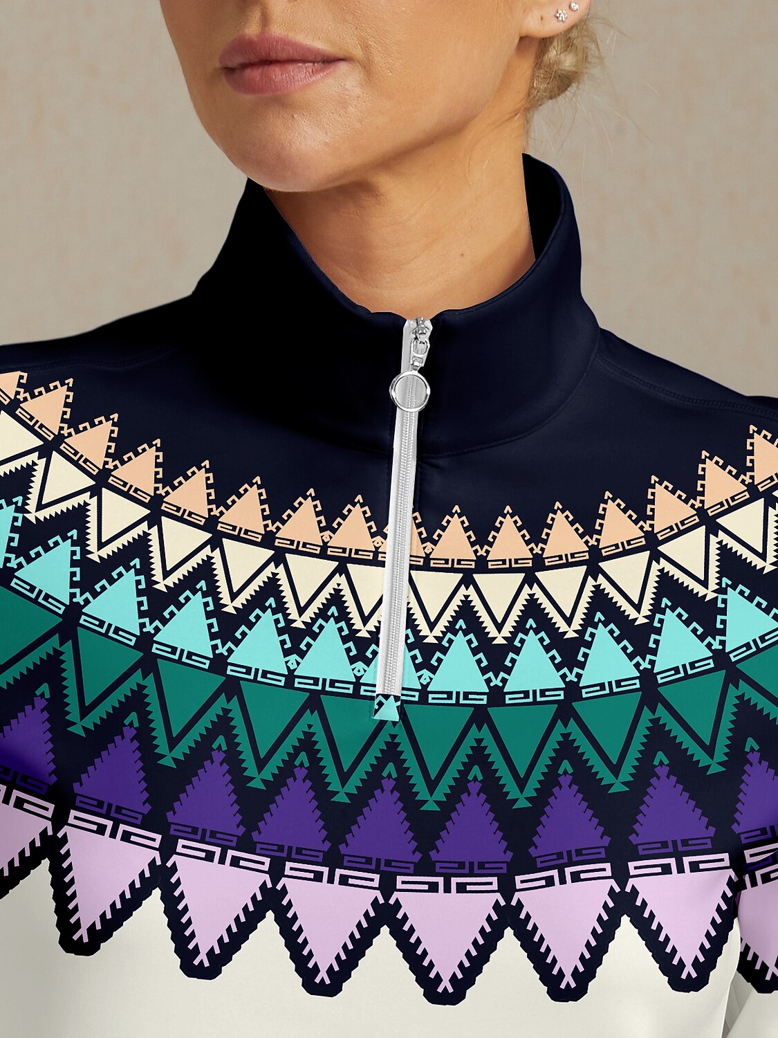 Bold Baroque Golf Sweatshirt