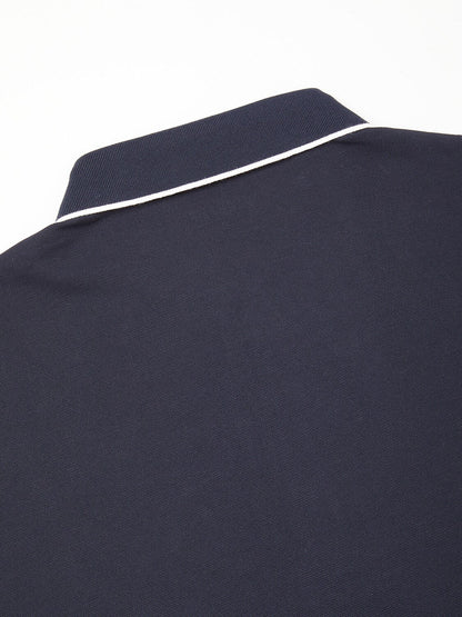 NaturalComfy Polo para Hombre con Ribetes en Contraste