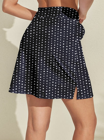 Hyper-prep Silky Falda-pantalón de cintura alta de 19 pulgadas UPF50+