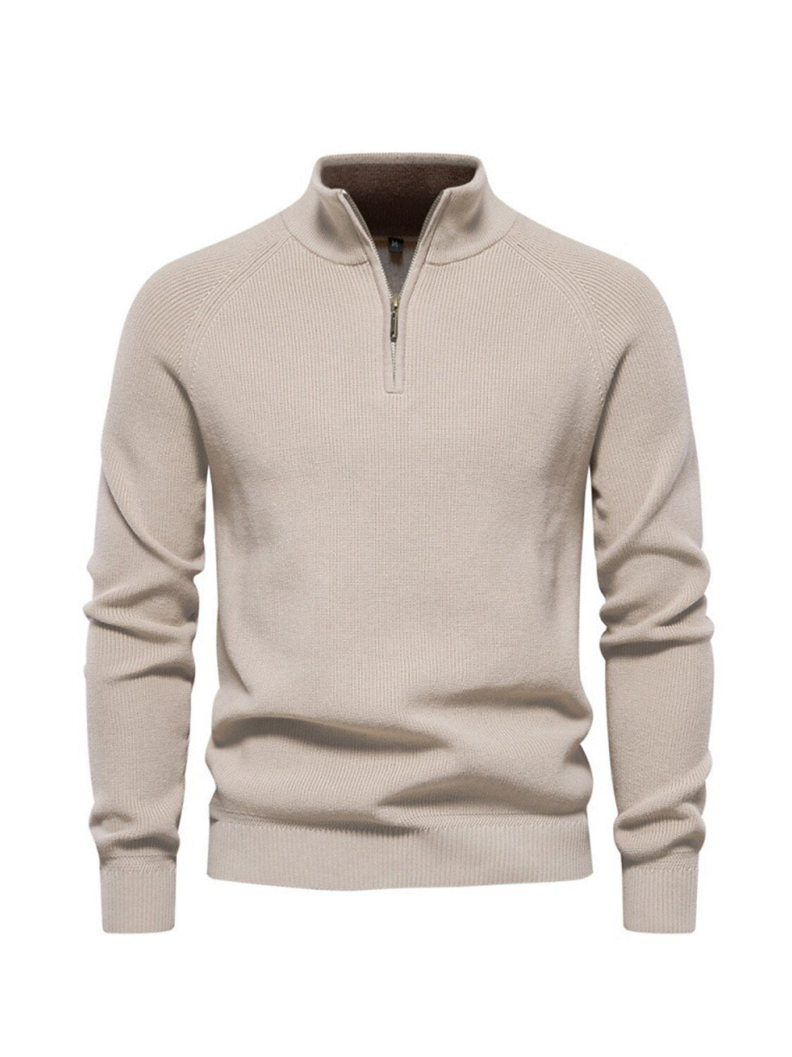 Męski golf z suwakiem do ćwiartki More Than Basic