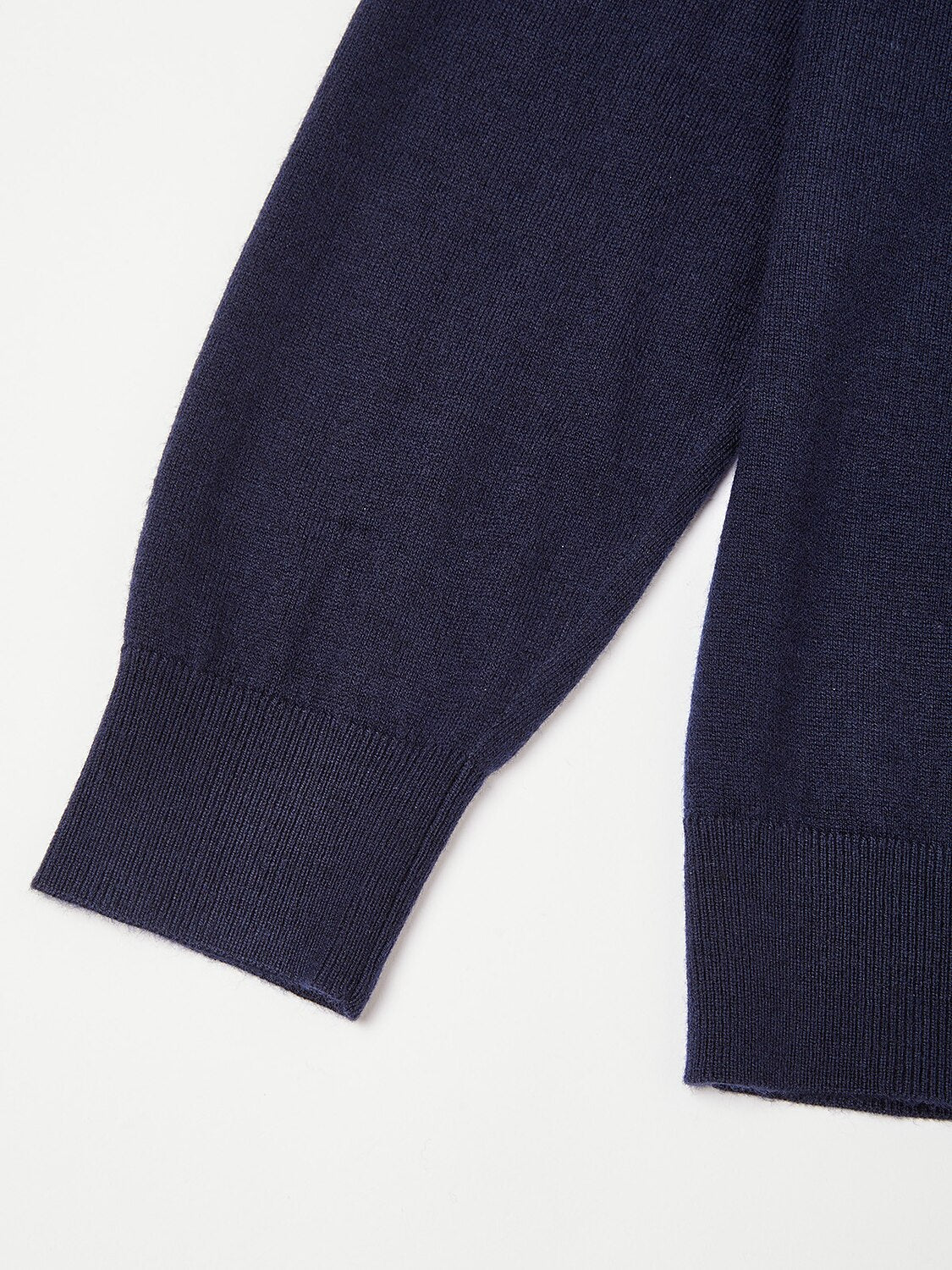 Aqua Wool Camisa Polo de Manga Larga para Hombre