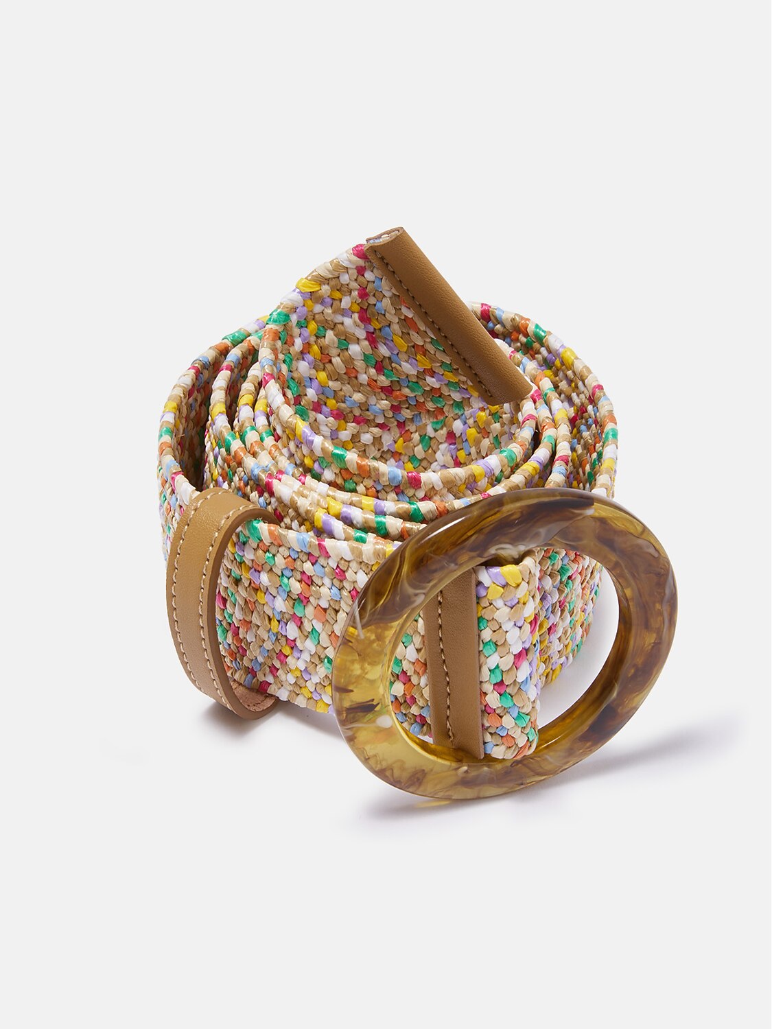 Cintura elastica intrecciata Sunlit Confetti