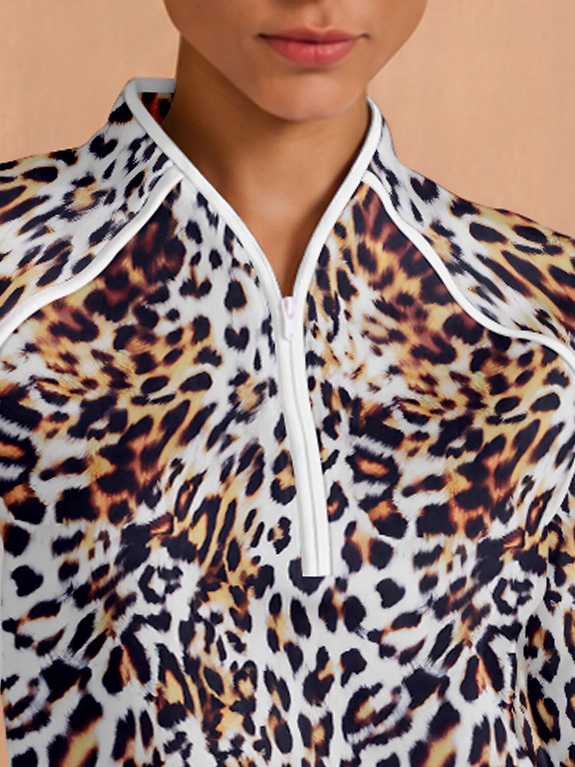 Wildlife Party Long Sleeve Trimmed Sweatshirt