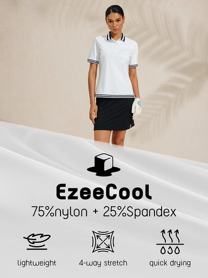 Navycore Short Sleeve Polo Top UPF50+