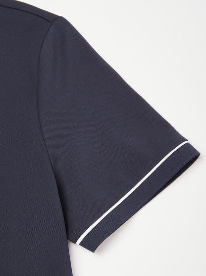 NaturalComfy Polo para Hombre con Ribetes en Contraste