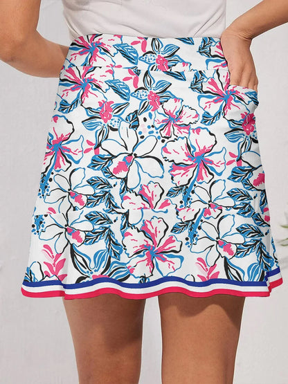 Botanical Energy 17-Zoll Rüschen-Skort UPF50+