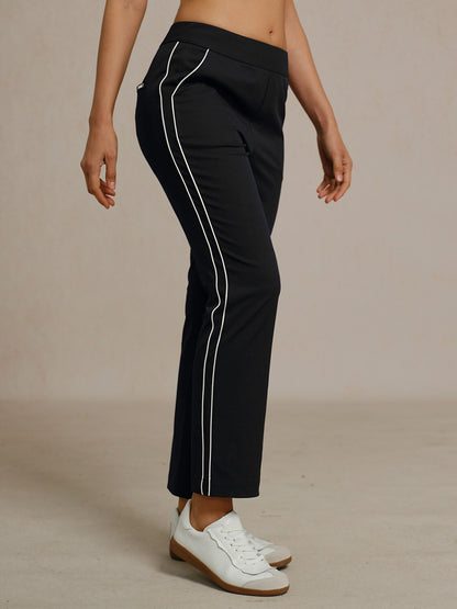 Eagle 28 Inch Performance Stretch Trimmed Ankle Pants