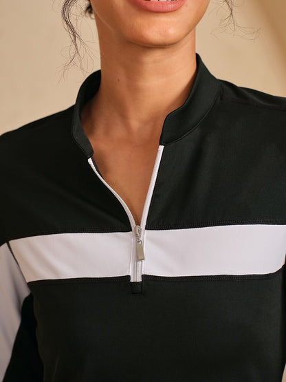 More Than Basic Color Block 36.5 Inch Dress UPF50+