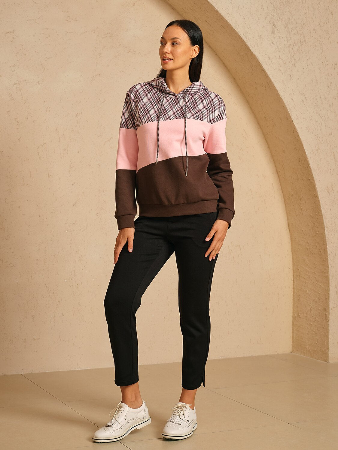 More Than Basic Colorblock Golf Hoodie