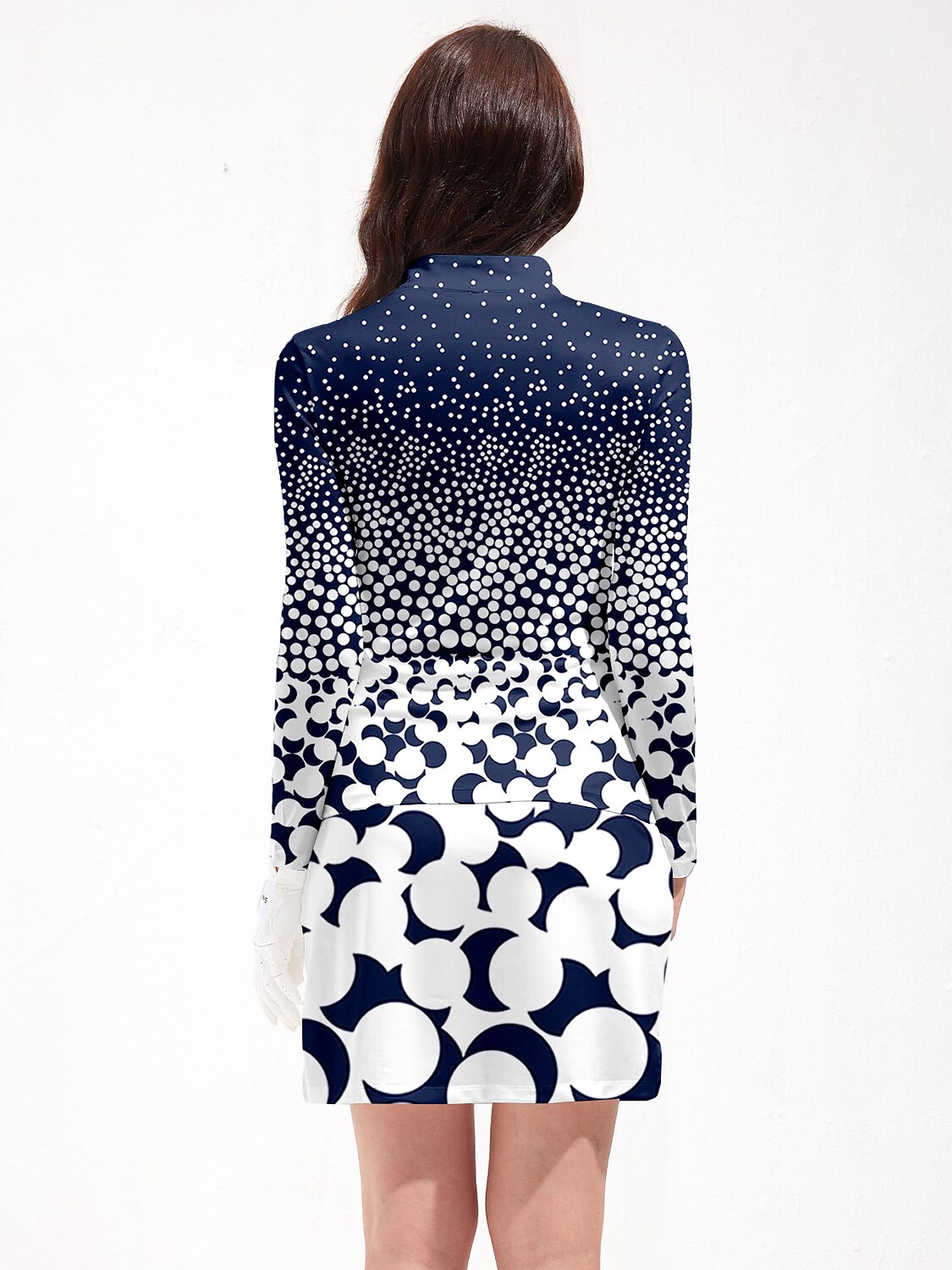 Polo de golf Hyper-prep soyeux à demi-zip UPF50+