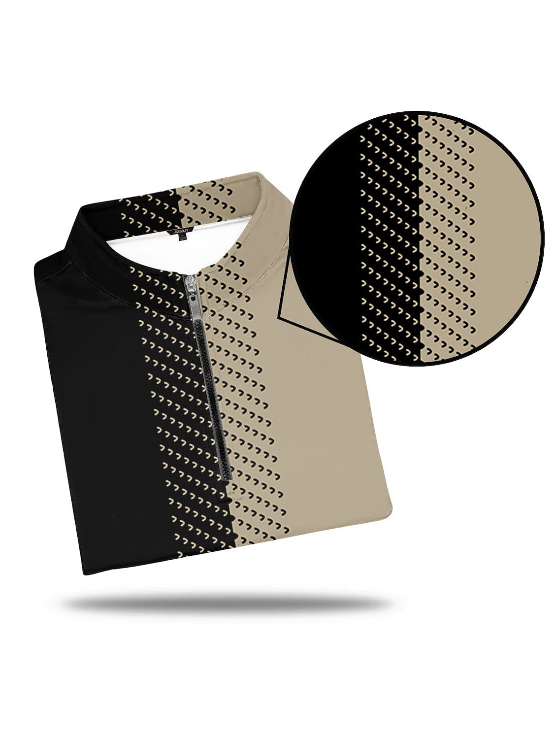 Not So Classic Camiseta de Golf para Hombre con Cuello Cuarto Cremallera UPF50+