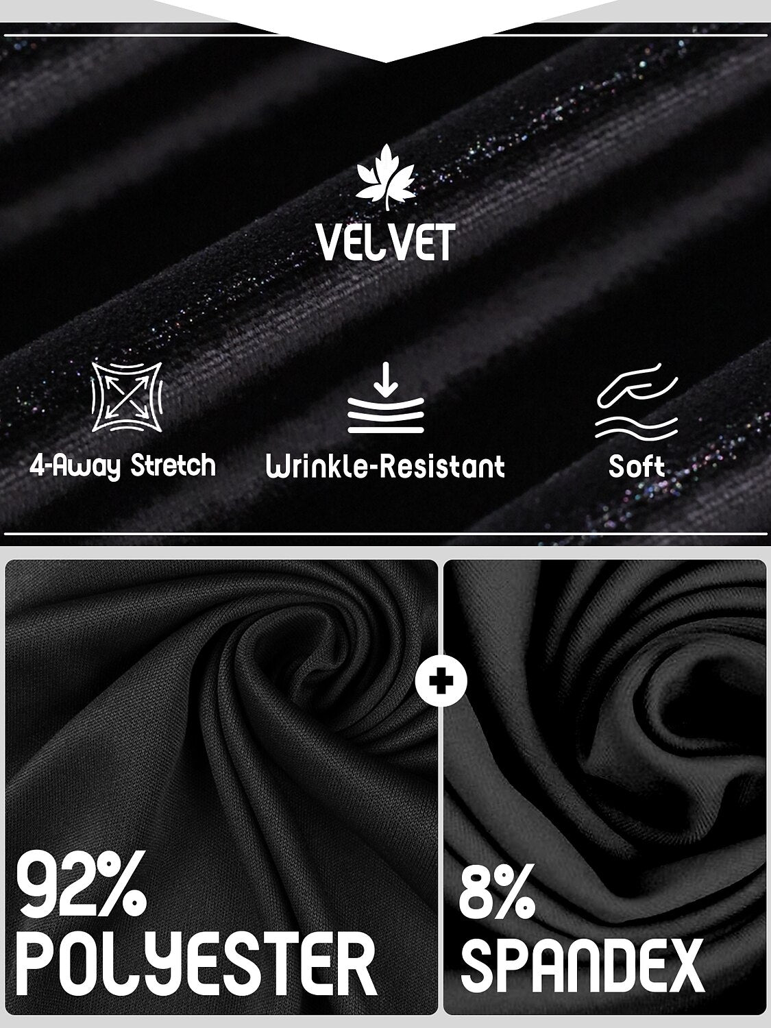 UltraSoft Velvet 40 Inch Stretch Drawstring Wide Leg Pants