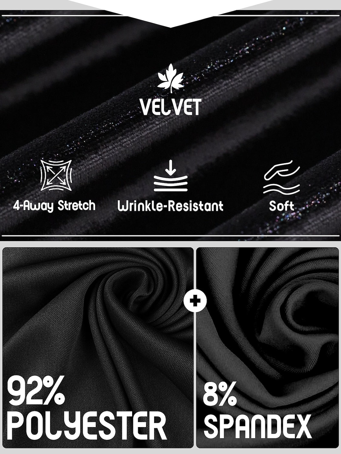 UltraSoft Velvet Sudadera de Manga Larga con Cuello Asimétrico