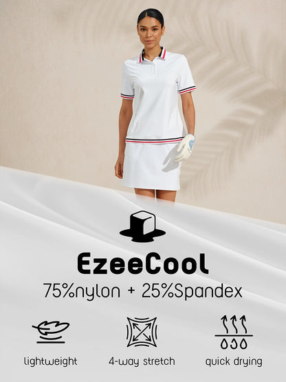 Navycore Short Sleeve Polo Top UPF50+