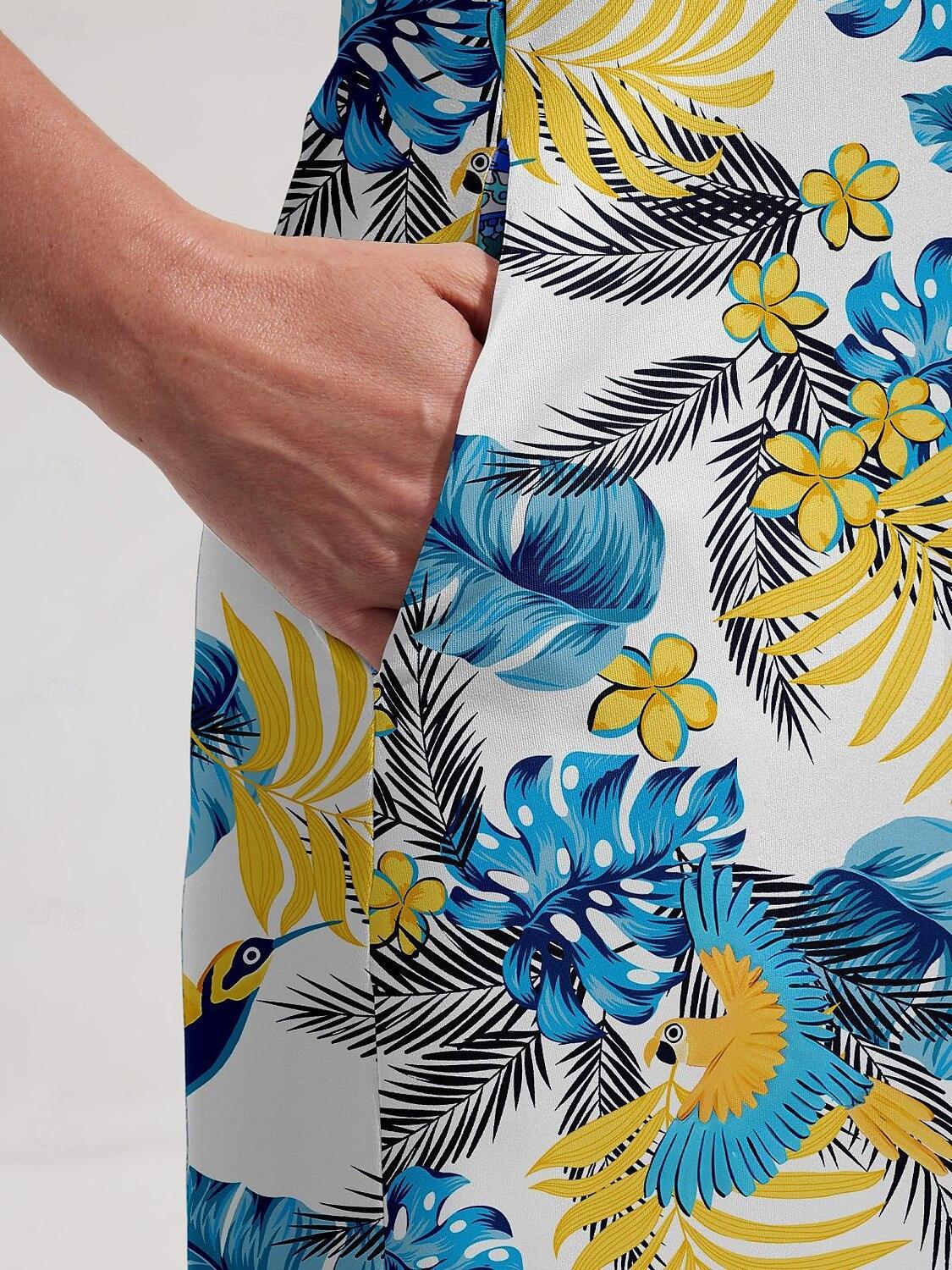 Hyped-up Tropical-Dress UPF50+ - Acegolfs