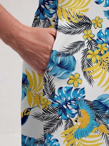 Hyped-up Tropical-Dress UPF50+ - Acegolfs