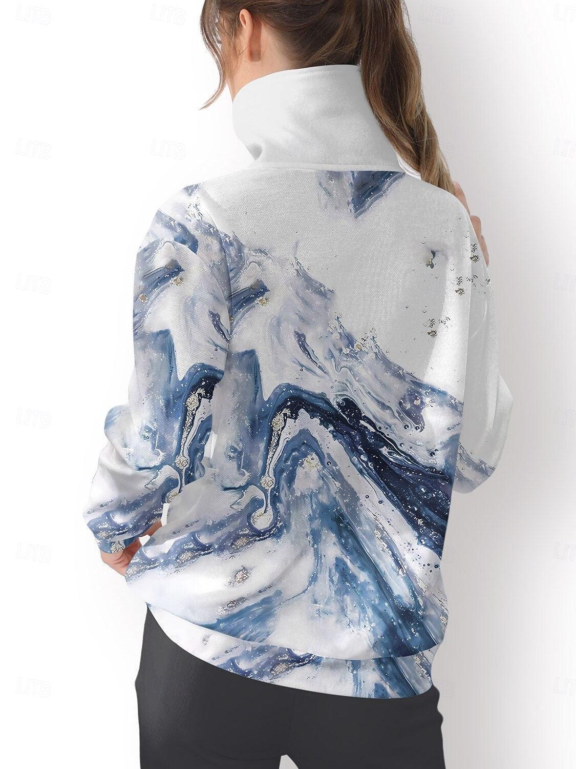 Sweatshirt Pull de Golf Femme