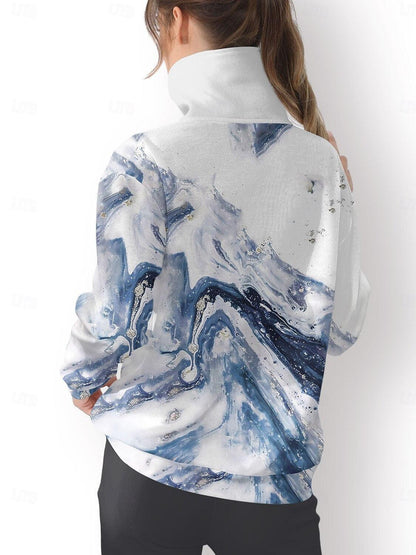 Sweatshirt Pull de Golf Femme