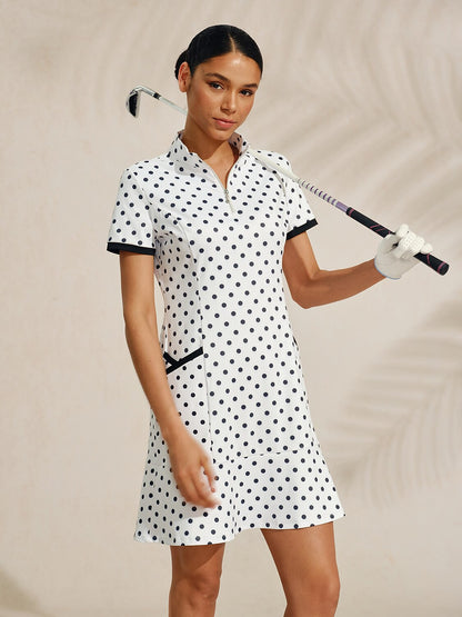 Hyper-prep Ruffle 35.5 Inch Dress For Golf Pickleball & Tennis